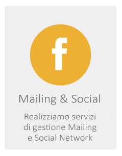 servizi di mailing e social network